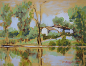 Le case sul fiume
